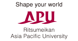Shape your world APU Ritsumeikan Asia Pacific University